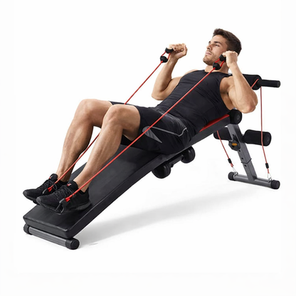 Banca para Abdominales Multifuncional – Entrena en Casa con Resultados Reales